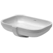 Duravit Happy d.2 inbouw wastafel 48x38,5 cm Gliss wit SW278372