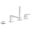 GROHE Eurocube afbouwdeel voor 4-gats badrandkraan chroom SW108049