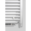 Vasco Iris HD-EL-BL elektrische designradiator met blower 1790x500mm, 1000W puur wit SW224699