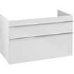 Villeroy & Boch Venticello wastafelonderkast 95.3x59cm 2x lade glossy wit GA53295