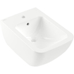 Villeroy & Boch Venticello wandbidet met 1 kraangat 37.5x56cm met overloop ceramic + wit 1025163