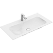 Villeroy & Boch Finion meubelwastafel 1 kraangat 100x50cm ceramic+ met verdekte overloop wit SW106530