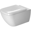 Duravit Happy D.2 WC-zitting 43x35.9x4.3cm met quickrelease Kunststof wit Glanzend SW54351