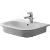 Duravit D Code inbouwwastafel 54.5x43cm 1 kraangat wit 0315112