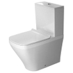 Duravit DuraStyle duoblokreservoir + binnenwerk met aansluiting links/rechts 4.5L dualflush wit SW54226