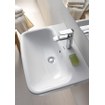 Duravit Durastyle wastafel 65x44cm 1 kraangat met overloop wit SW54093