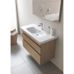 Duravit Durastyle wastafel 80x48cm 1 kraangat met overloop wit SW54145