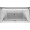 Duravit Starck duobad inbouw acryl rechthoekig 180x90x46cm wit 0297578