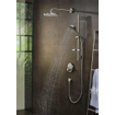 Hansgrohe Raindance Select S Unica`s Puro glijstangset met Raind. Select S 120 3jet PowderRain handdouche 65cm met Isiflex`B doucheslang 160cm en zeepschaal chroom SW204698