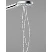 Hansgrohe Raindance Select S Unica`s Puro Glijstangset - 3jet - PowderRain handdouche 90cm - Isiflex doucheslang 160cm - zeepschaal - chroom SW204699