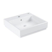 GROHE Cube keramiek opzet wastafel 50x49 kraangat+overl.pureguard wit SW205860