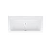 Bette One bad plaatstaal rechthoekig 170x75x42cm met ronde afvoer wit 0341201