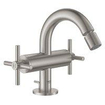 GROHE Atrio 1-gats bidetkraan M-size met waste met kruisgrepen supersteel SW224910