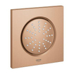 GROHE Rainshower F5 Zijdouche - 1 straalsoort - 12.7x12.7cm - vierkant - incl. inbouwkraanhuis - brushed warm sunset SW98915