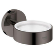 GROHE Essentials Wandhouder - voor zeepdispenser/glas - hard graphite SW98928