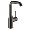 GROHE Essence New Wastafelkraan Opbouw - uitloop 12.7cm - L-size - hoge draaibare uitloop - waste - EcoJoy - hard graphite SW97496