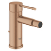 GROHE Essence New bidetkraan S-size met waste brushed warm sunset SW97524
