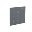 Geberit AquaClean bedieningspaneel wand 9.3x9.3cm tbv Aquaclean Tuma Comfort en Mera glas Zwart OUTLETSTORE STORE34698