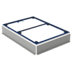 Geberit Setaplano montageframe 6 poten 120 x 80cm blauw SW227927