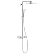 GROHE Euphoria smartcontrol Regendoucheset Opbouw- hoofddouche 31cm - handdouche rond - chroom OUTLETSTORE STORE31954