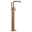 GROHE Essence New Afbouwdeel vrijstaande badkraan - omstel - draaibare uitloop 27.7cm - handdouche - doucheslang - brushed warm sunset SW98811