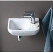 Duravit DuraStyle fontein kraangat rechts 36x22cm wit SW197110