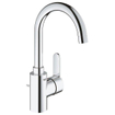GROHE Eurostyle Cosmopolitan wastafelkraan L-size met afvoerplug met hoge draaibare uitloop chroom SW225264