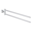 GROHE Atrio 2-lids handdoekhouder draaibaar chroom SW225363