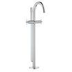 GROHE Atrio afbouwdeel voor vrijstaande badkraan met omstel vloermontage met handdouche sena stick met doucheslang 125cm met kruisgrepen chroom SW225252