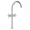 GROHE Atrio Wastafelkraan Opbouw - uitloop 18cm - XL-size - draaibaar - kruisgrepen - chroom SW225238