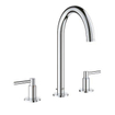 GROHE Atrio Wastafelkraan Opbouw - uitloop 16.6cm - M-size - met afvoerplug - draaibaar - chroom SW225237