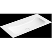 Villeroy & boch Finion meubelwastafel 100x50 zonder kraangat zonder overloop stonewhite Ceramic+ stone white SW209389