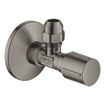 GROHE hoekstopkraan knel 1/2x3/8 m. metalen greep brushed hard graphite SW228363