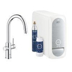 GROHE blue home Keukenkraan - uittrekbare c uitloop - chroom SW236969