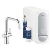GROHE blue home Keukenkraan - u uitloop - met WiFi - bluetooth - Chilled & Sparkling - chroom SW228369