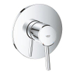 Grohe Concetto Inbouwthermostaat - 1 knop - zonder omstel - chroom SW236910