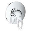 Grohe Eurostyle New Inbouwthermostaat - 1 knop - zonder omstel - open greep - chroom SW236941
