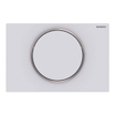 Geberit Sigma10 bedieningsplaat - 2-toets spoeling - ronde knop - matwit/easy-to-clean SW242677
