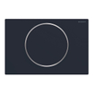 Geberit Sigma10 bedieningsplaat - 2-toets spoeling - ronde knop - matzwart/easy-to-clean SW242678