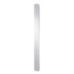 Vasco Beams Mono designradiator aluminium verticaal 1800x150mm 671W - aansluiting 0066 bruin zwart (RAL9826) SW237041