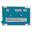 Geberit Sigma50 bedieningsplaat - 2-toets spoeling - vierkant - klantspecifiek SW259161