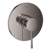 Grohe Essence New Douchekraan inbouw - 1 knop - hard graphite 24057A01 SW296712