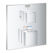 Grohe Grohtherm Cube Mengkraan inbouw - 2 knoppen - mengkraan - chroom SW285817