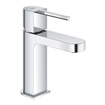 GROHE Plus waterbesparende wastafelkraan S-size met gladdy body en push open waste chroom SW296770