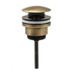 Royal plaza Merlot wastafelplug 1 1/4" pop-up goud SW377881