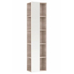 Geberit Citterio hoge kast open met spiegel 160x40x25cm beige/taupe SW297135