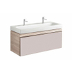 Geberit Citterio onderbouwkast 118.4x55.4x50.4cm met 1 lade beige/taupe SW297157