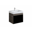 Geberit Citterio onderbouwkast 58.4x55.4x50.4cm met 1 lade grijs/zwart SW297176