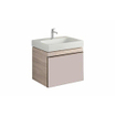 Geberit Citterio onderbouwkast 58.4x55.4x50.4cm met 1 lade beige/taupe SW297172