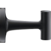 Duravit Starck T Handdoekhaak - rond - zwart mat SW297091